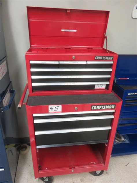 old red metal tool box|red rolling tool box.